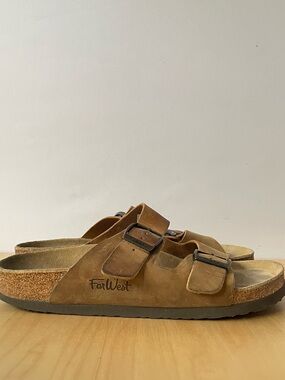 FarWest Men's Tofino Leather Sandals | US 7